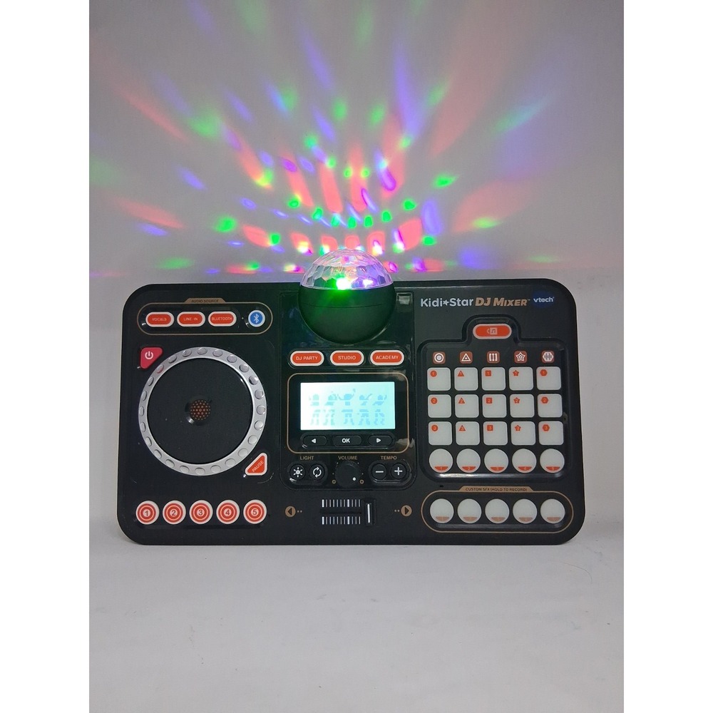 VTech Kidi Star DJ Mixer Bluetooth Kids Music Mixing Toy Hip Hop. U